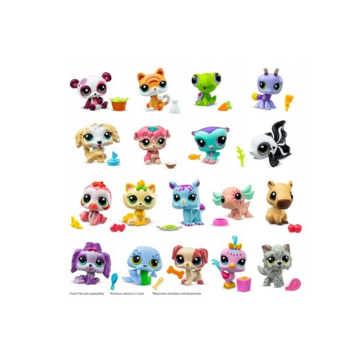 Littlest Pet Shop 1 figurka - 18 druhů