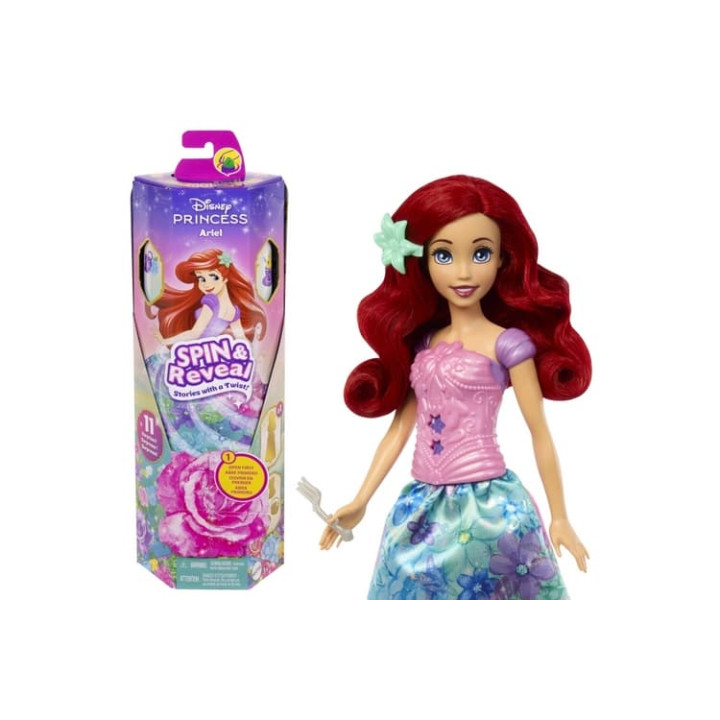 Disney Princess Spin and Reveal Princezna Zahradní party – Ariel