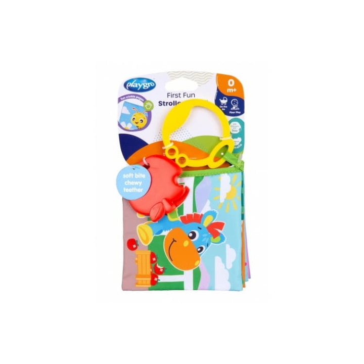 Playgro - Závěsná knížka na kočárek
