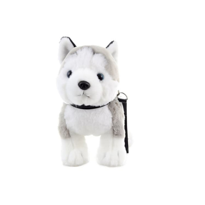 Plyš Husky s vodítkem 25 cm ECO-FRIENDLY