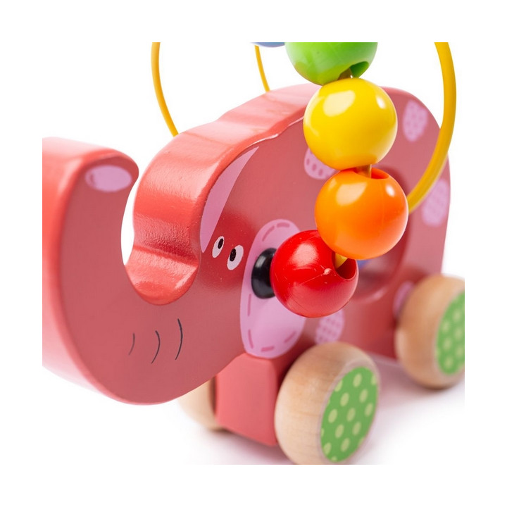 Bigjigs Baby Motorický labyrint slon