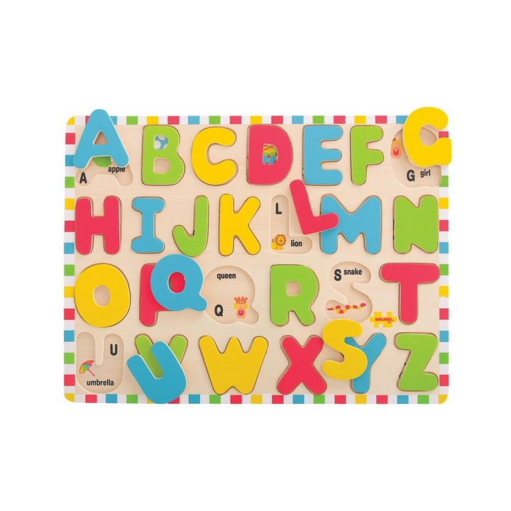 Bigjigs Toys Anglická abeceda s obrázky