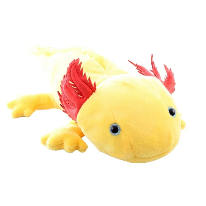 Plyš Axolotl žlutý 32 cm Eco-Friendly