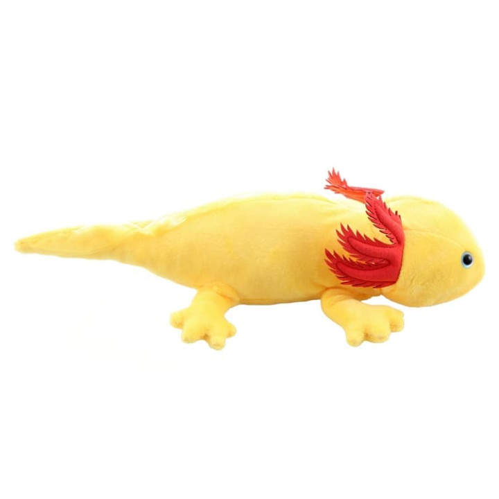 Plyš Axolotl žlutý 32 cm Eco-Friendly