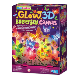 4M 3D Svítící obrázek - Motýli
