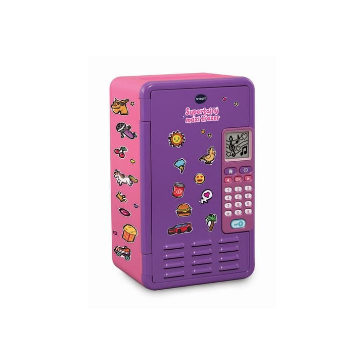 Vtech Supertajný maxi trezor CZ - růžový