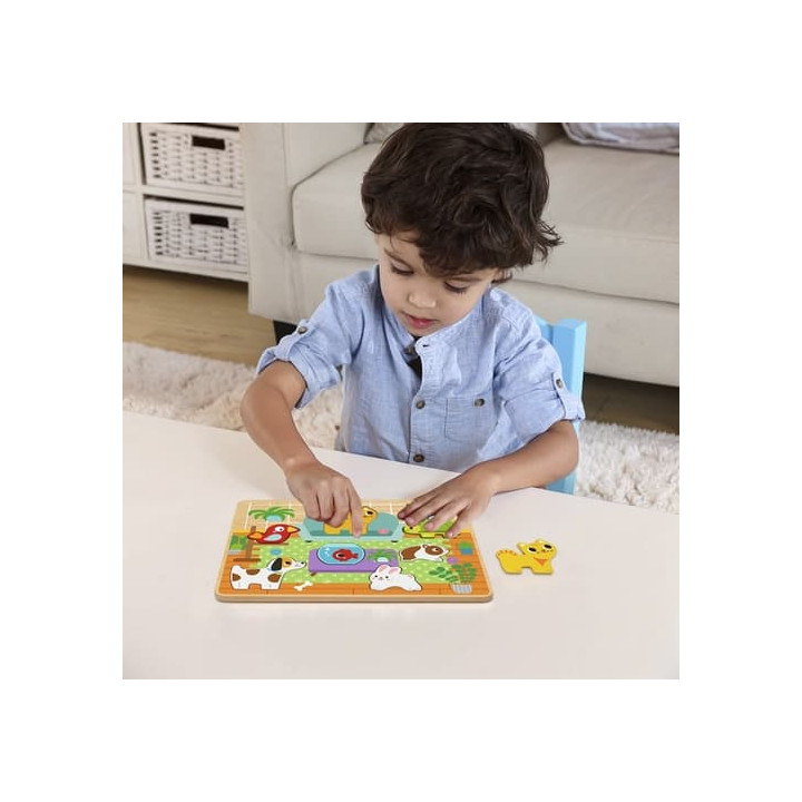 2Kids Toys Vkládací puzzle Mazlíčci