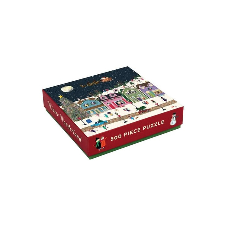 Galison Puzzle Zimní říše divů 500 dílků