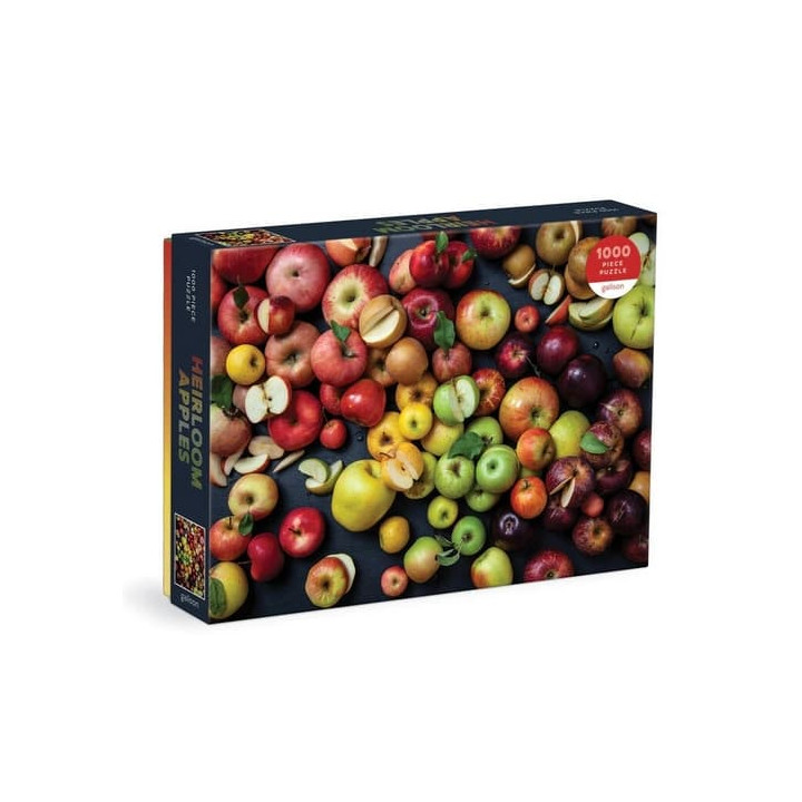 Galison Puzzle Odrůdy jablek 1000 dílků