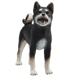 Mojo Pes shiba-inu černý