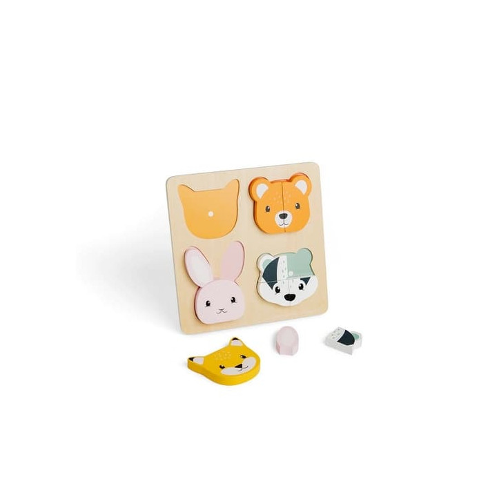 Bigjigs Toys Vkládací puzzle počítání