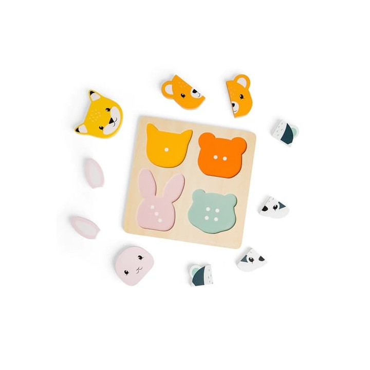 Bigjigs Toys Vkládací puzzle počítání