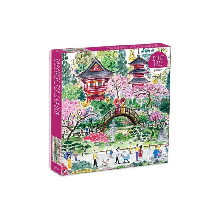 Galison Puzzle Japonská čajová zahrada 300 dílků