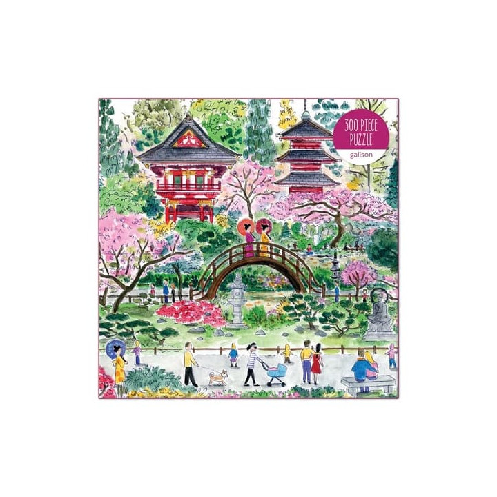 Galison Puzzle Japonská čajová zahrada 300 dílků