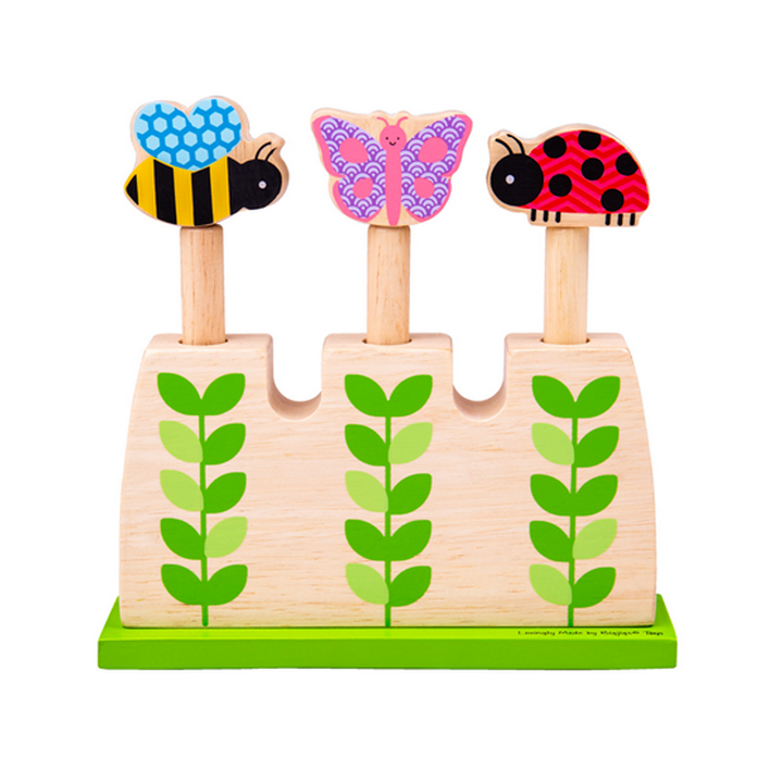 Bigjigs Toys Nasazovací věž Garden