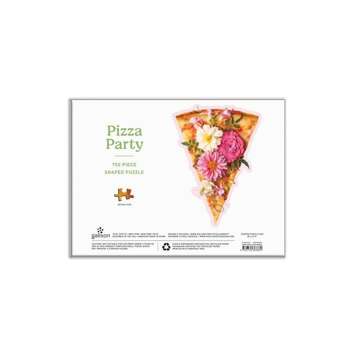 Galison Puzzle Pizza párty 750 dílků