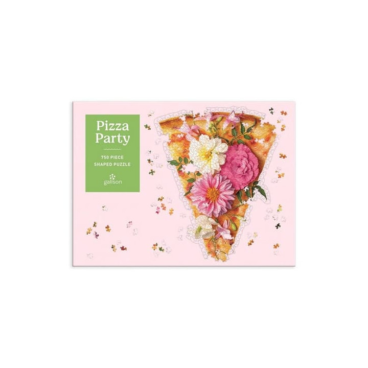 Galison Puzzle Pizza párty 750 dílků