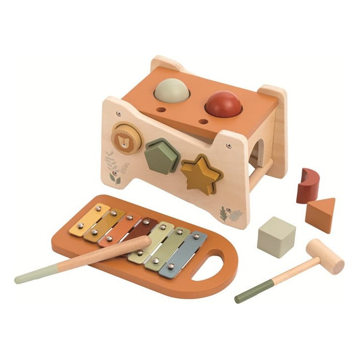 2Kids Toys Multifunkční zatloukačka s xylofonem