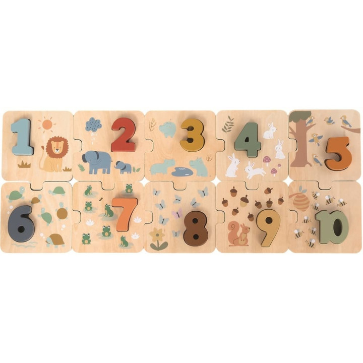 2Kids Toys Puzzle Počítání se zvířátky