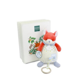 Doudou Dárková sada Plyšová liška Romarin hrající melodii 20 cm