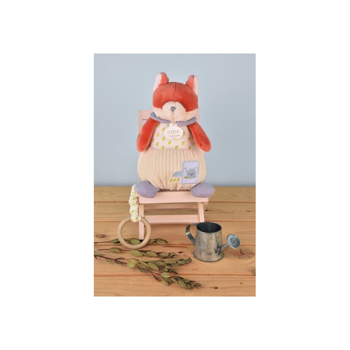 Doudou Dárková sada Plyšová liška Romarin hrající melodii 20 cm