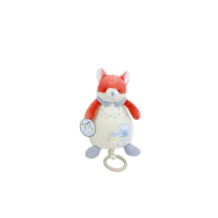 Doudou Dárková sada Plyšová liška Romarin hrající melodii 20 cm