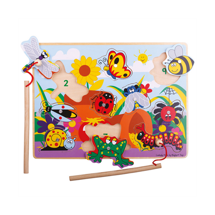 Bigjigs Toys Dřevěné chytání hmyzu