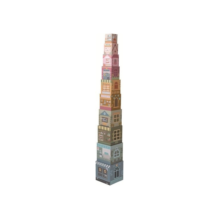 2Kids Toys Skládací věž z kostek City