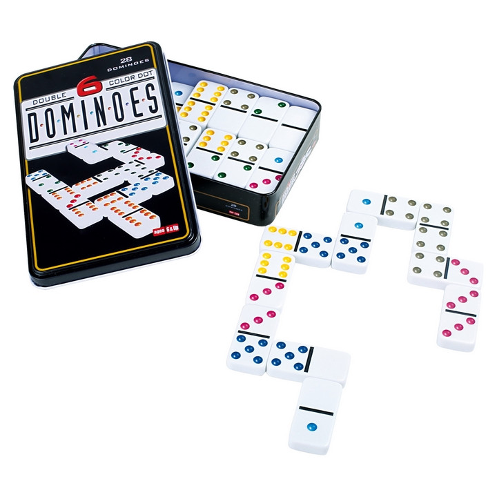 Small Foot Domino 6 barev