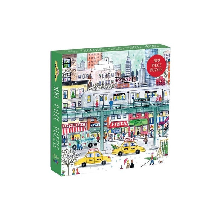 Galison Puzzle V newyorském metru 500 dílků
