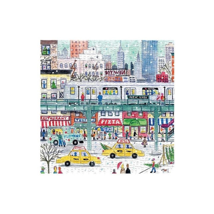 Galison Puzzle V newyorském metru 500 dílků