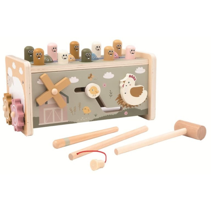 2Kids Toys Multifunkční zatloukačka Farma