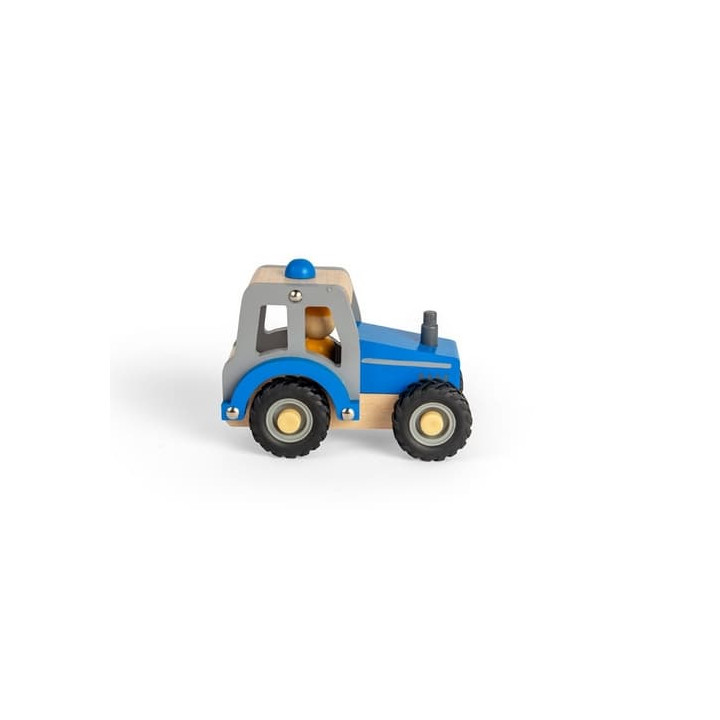 Bigjigs Toys Traktor modrý