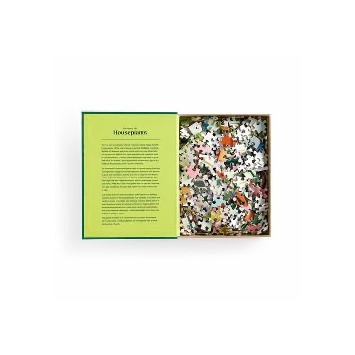 Galison Puzzle Pokojovky a jejich požadavky na světlo 500 dílků