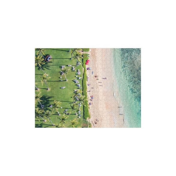 Galison Oboustranné puzzle Hawai Gray Malin 500 dílků