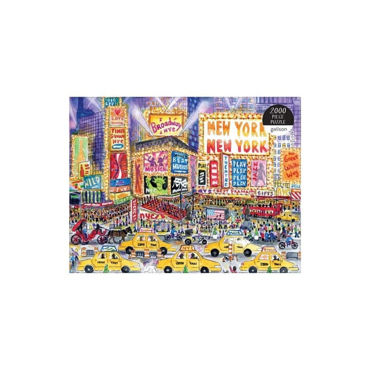 Galison Puzzle Světla na Broadwayi 2000 dílků