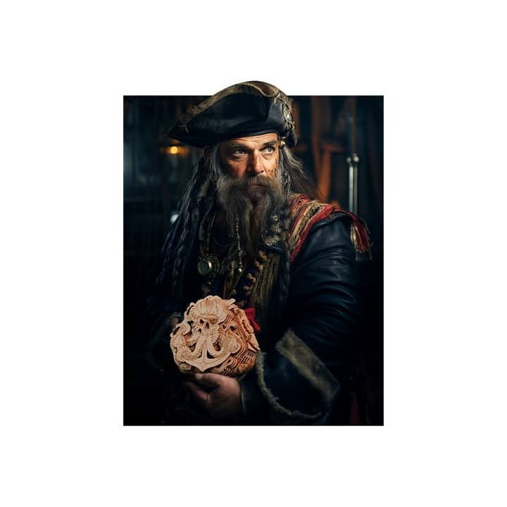 EscapeWelt Dřevěný hlavolam Blackbeard's Compass