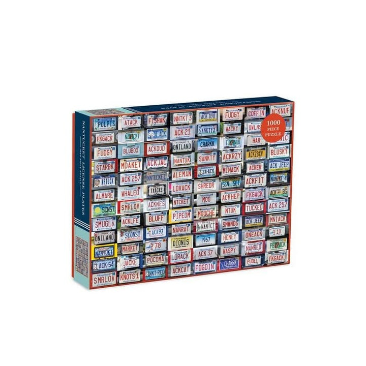 Galison Puzzle Koláž SPZ 1000 dílků