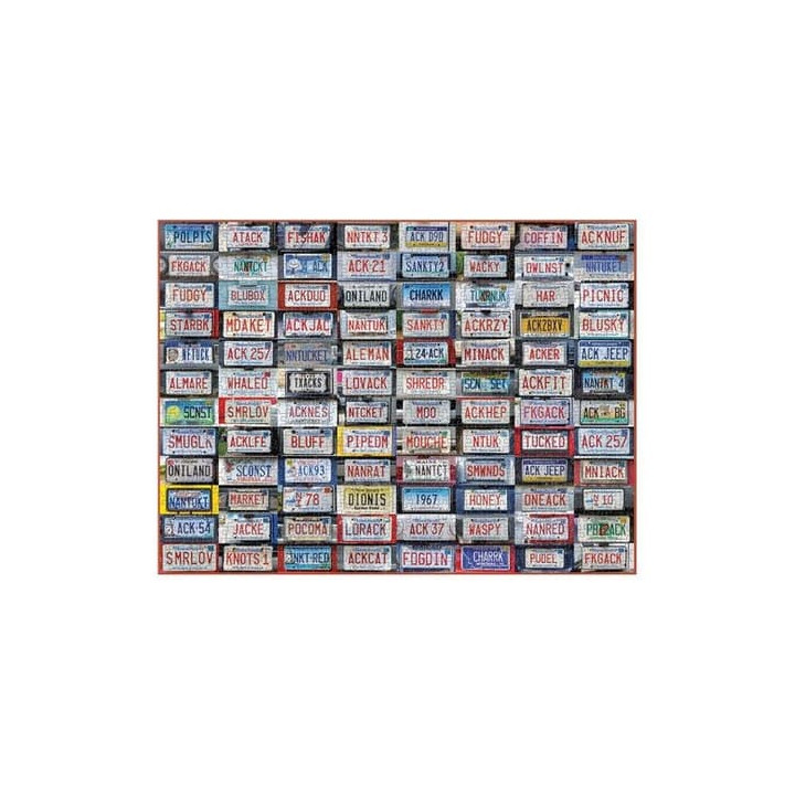 Galison Puzzle Koláž SPZ 1000 dílků