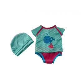 Plejo Oblečení pro panenku 40 - 43 cm body s velrybou