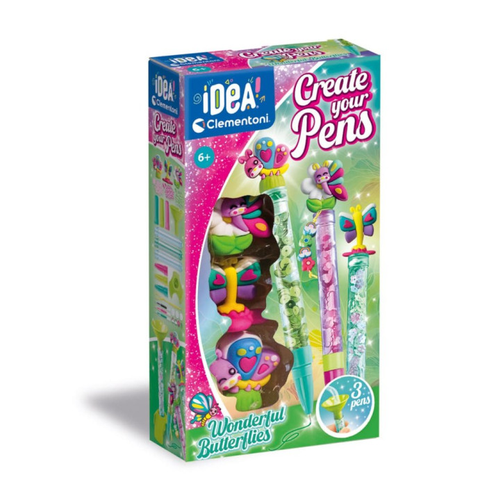 IDEA - Vytvoř si originální pero Wonderful Butterflies