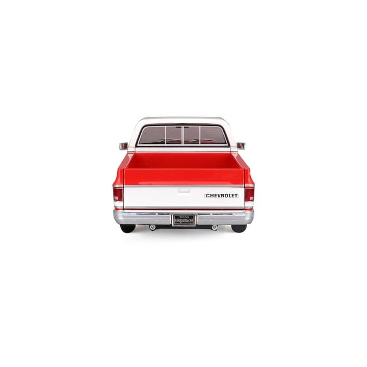 Maisto - 1974 Chevrolet C10 Cheyenne Super, červeno-bílá, 1:18