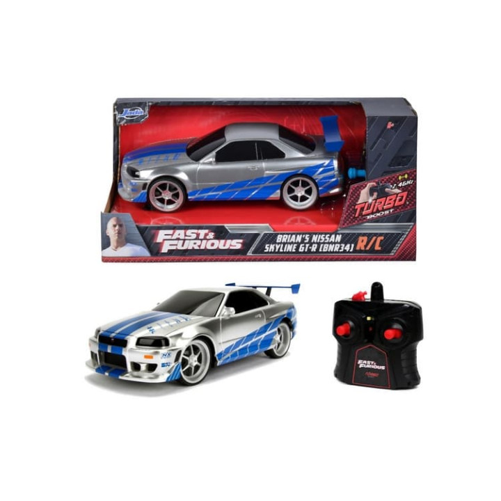Rychle a zběsile RC auto Nissan Skyline 1:24
