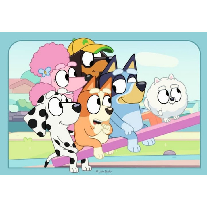 Bluey na hřišti 2x12 dílků