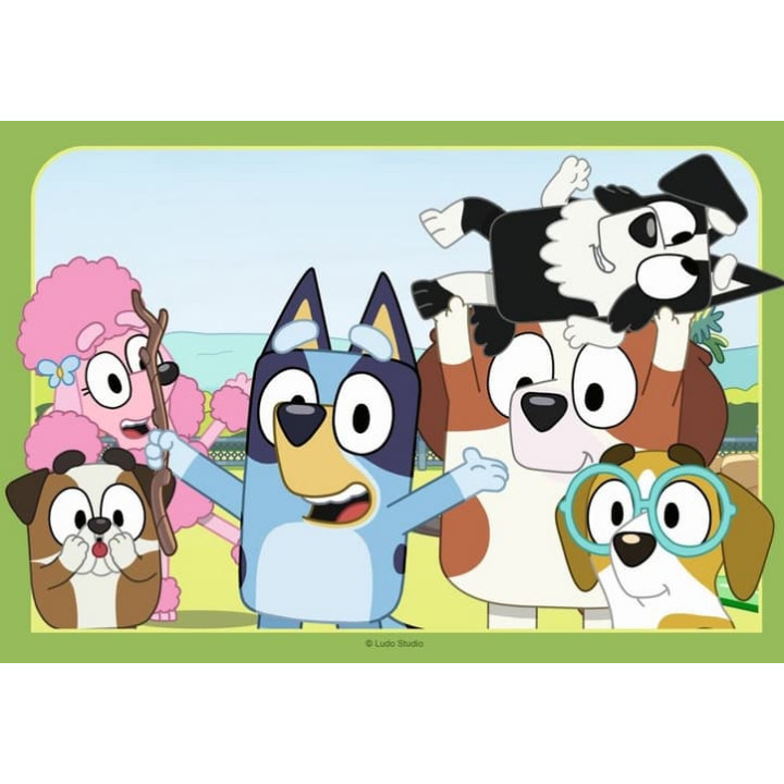 Bluey na hřišti 2x12 dílků