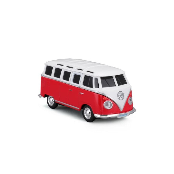 Maisto RC - DIE-CAST METAL se světly, Volkswagen Van Samba, 1:41, 2,4GHz, USB, XTR, Bluetooth 5.0
