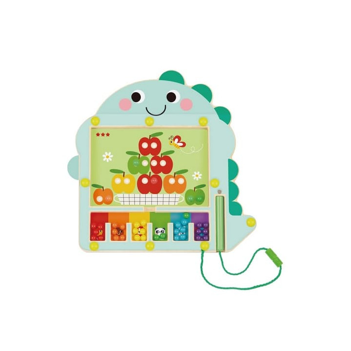2Kids Toys Magnetická hra Třídění barev s dinosaurem