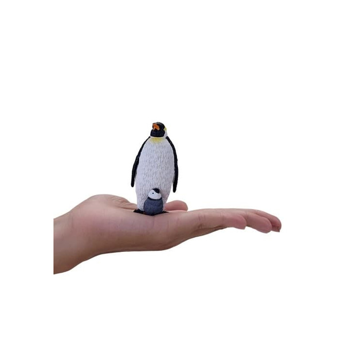 Mojo Tučňák císařský s mládětem