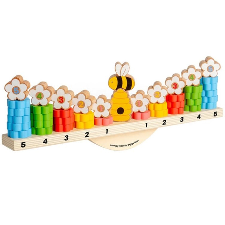 Bigjigs Toys Balanční hra Včelka