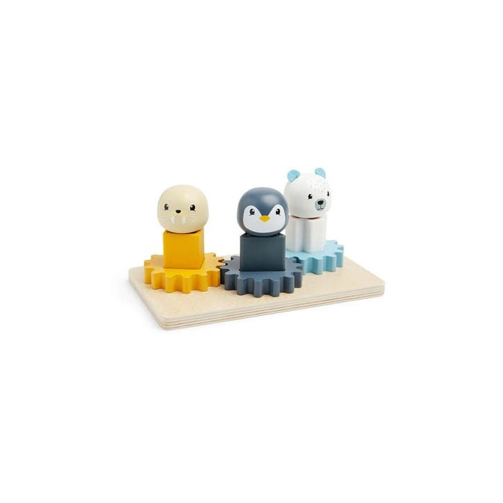 Bigjigs Toys Motorická deska Artic